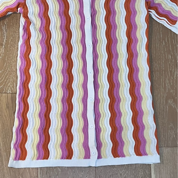 YLLW the Label Knit Felix Dress in Sorbet - size S/M - Picture 7 of 9